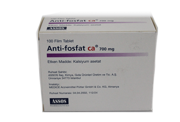 ANTI-FOSFAT CA 700 MG 100 TABLET